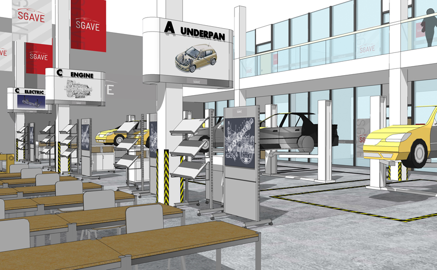 SGAVE-VI系统与空间场景应用