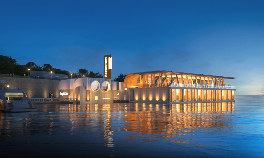 宁海县强蛟镇海景餐厅改造方案