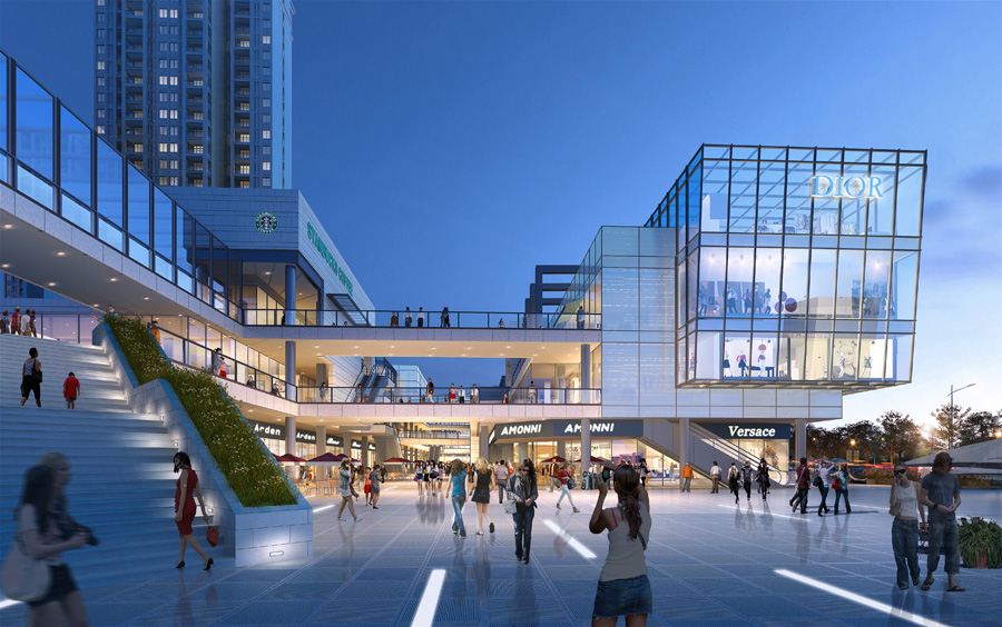 安庆中央新城商业部分