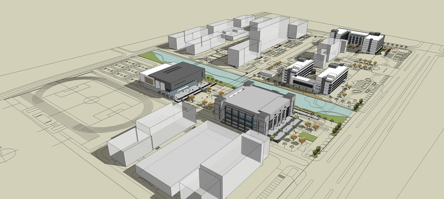 扬州职业技术学校校园建筑整体更新
