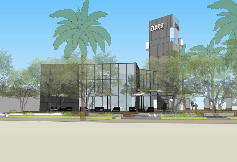 海南文昌红椰湾售楼处