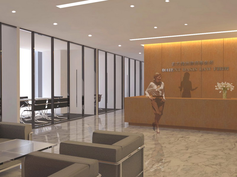 湖州泽大律师事务所室内设计