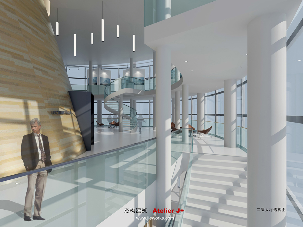 湖州吴兴区物联产业园办公楼室内设计